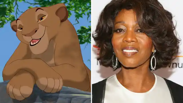 Alfre Woodard as Sarabi. 