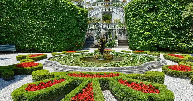 Villa Carlotta is one of the many stunning villas at Lake Como.