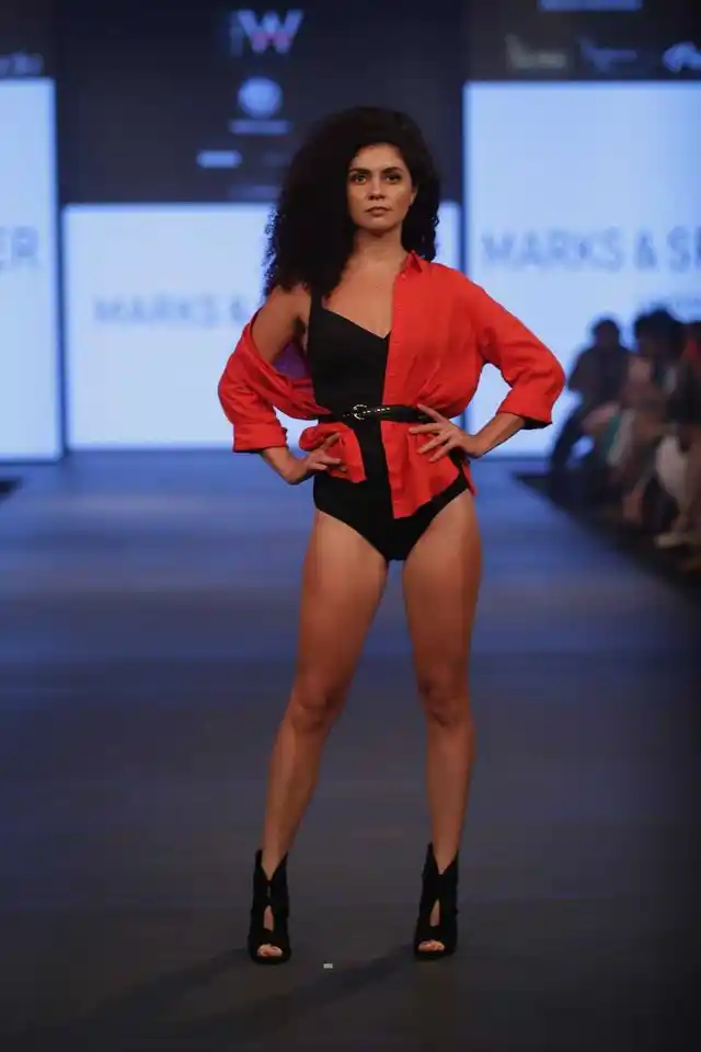 Marks and Spencer’s beachwear collection at IBFW Goa 2018. 