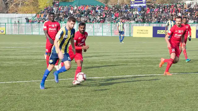 On Tuesday, 6 November, for the first time in history, Real Kashmir locked horns with one of the leading football clubs in the country.