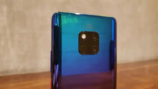 The rear sports a triple camera.