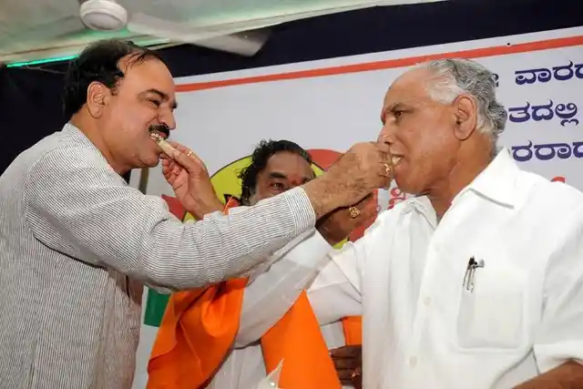 Ananth Kumar & BS Yeddyurappa 