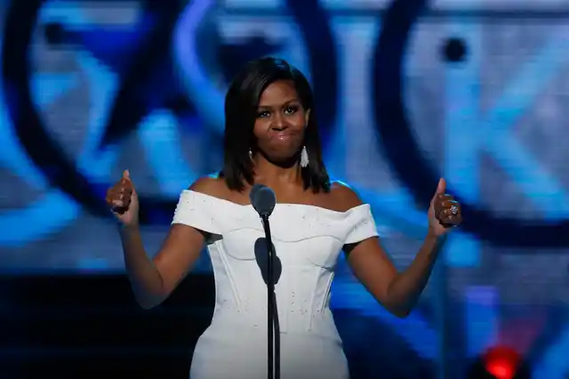 As the first black first lady, Michelle said she knew she would be labeled “other” and would have to earn the aura of “grace” given freely to her white predecessors. 