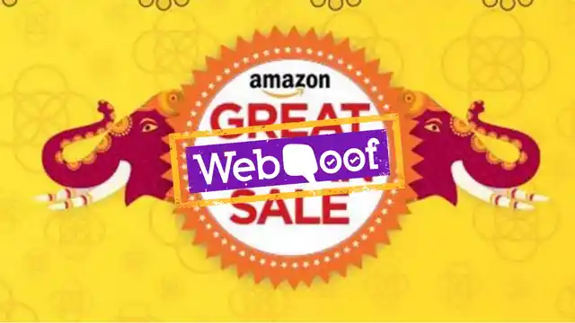A WhatsApp message is doing the rounds that tries to hoax people by offering 99 percent discount on Amazon Shopping.