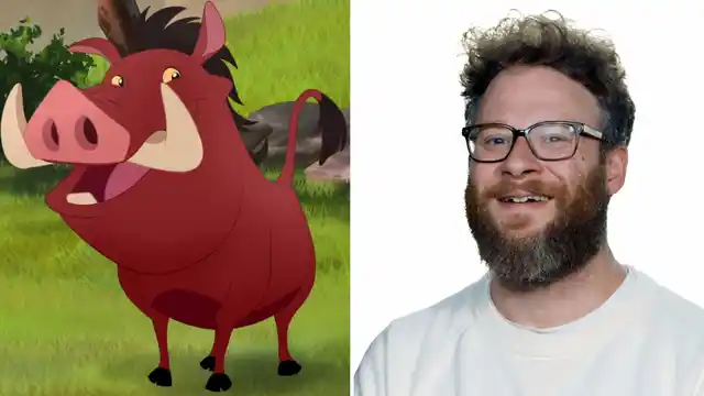 Seth Rogen as Pumbaa