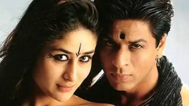 Shah Rukh Khan and Kareena Kapoor in a still from <i>Asoka</i>.