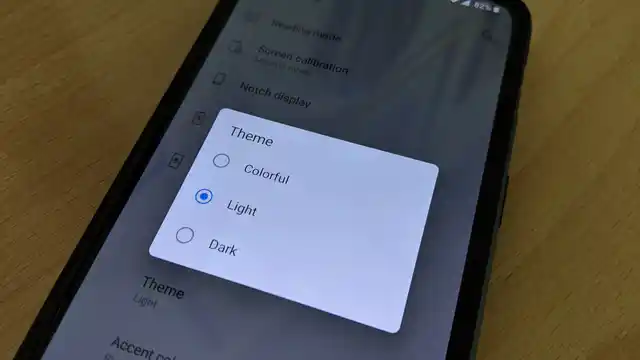 Select between these themes for your phone. 