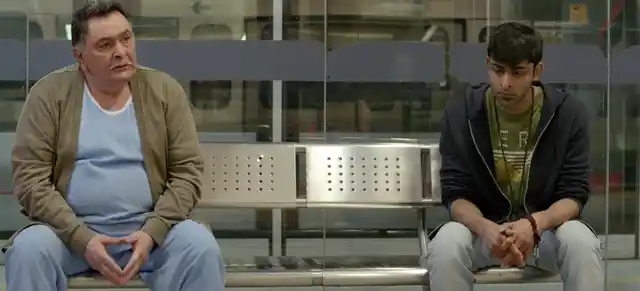 Rishi Kapoor and Anirudh Tanwar in <i>Rajma Chawal.</i>