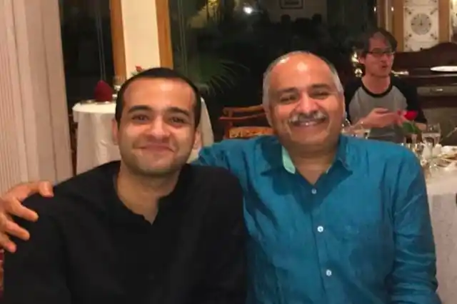 Ashwin Nambiar and his father, Raghunath Nambiar