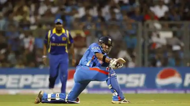 Gautam Gambhir’s watchful innings of 97 comprised 9 fours.