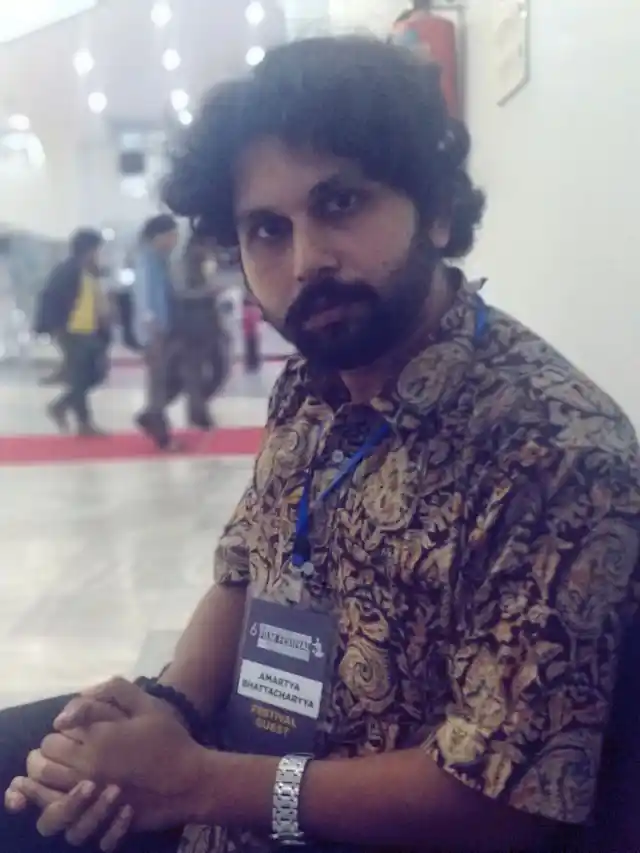 Amartya Bhattacharyya at BVFF.