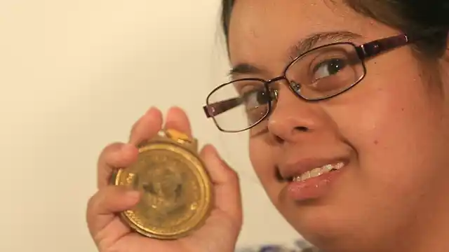 Sneha won the gold at Paralympics in 2016. 