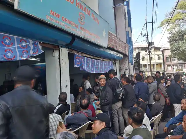 Photos From MNF Office in Mizoram 
