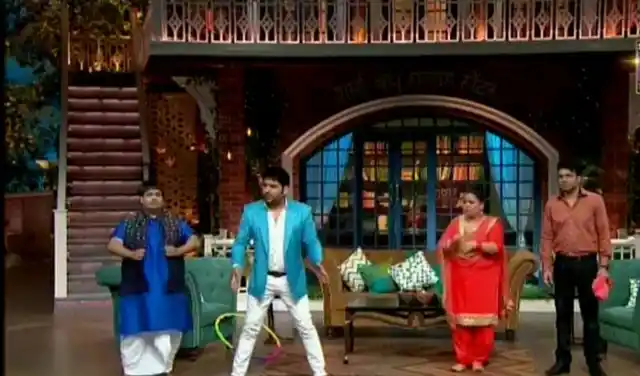 A moment from the show. 