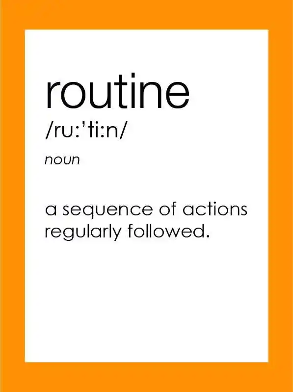 ‘Routine’
