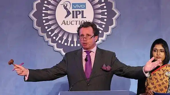 Auctioneer Richard Madley has been part of all IPL auctions since its inception in 2008