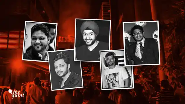 (Left to right) Kripesh Sanghvi, Jigar Sanghvi, Yug Tuli, Abhijeet Mankar and Yug Pathak. Sanghvi brothers & Mankar owned 1Above and Tuli and Pathal owned Mojo’s Bistro. 