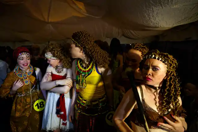 The aim of the pageant is to bring an end to the myths and ignorance around albinism. 
