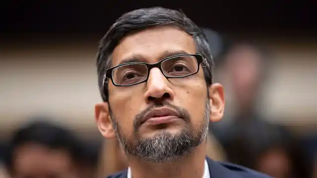 Sundar Pichai, Google CEO, at the US Congress hearing.