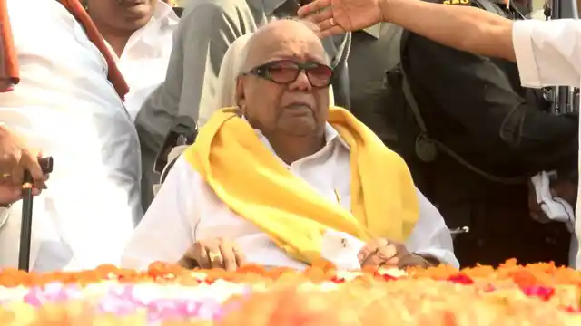 Karunanidhi passed away on 7 August 2018 at the age of 94