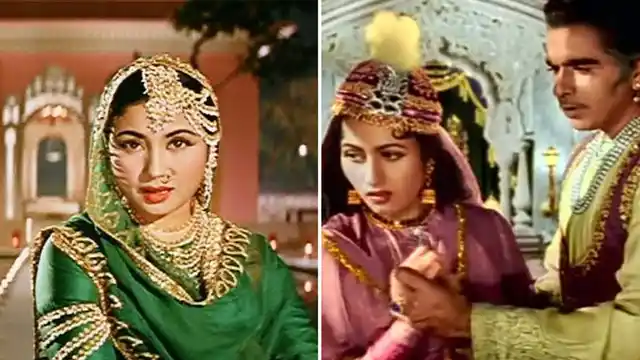 (L to R) Stills from<i> Pakeezah</i> and <i>Mughal-E-Azam</i>