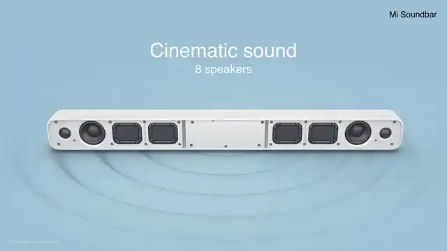 Eight drivers, combined with dual 2.5-inch woofers in tow. 