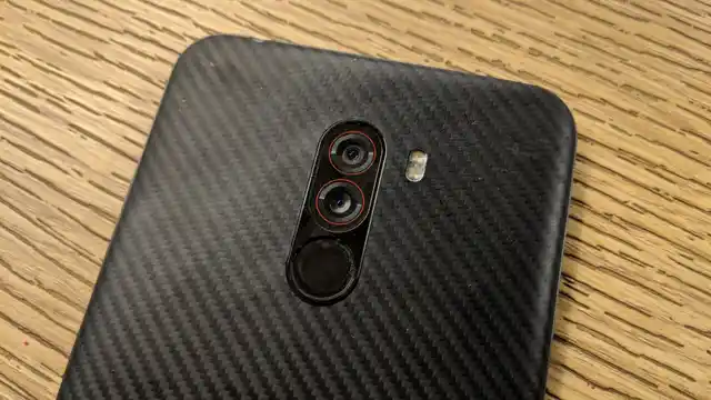 Dual rear cameras on the Poco F1 are decent but nothing great to write about.