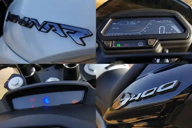 Butch design, coupled with host of features on the Dominar 400. 