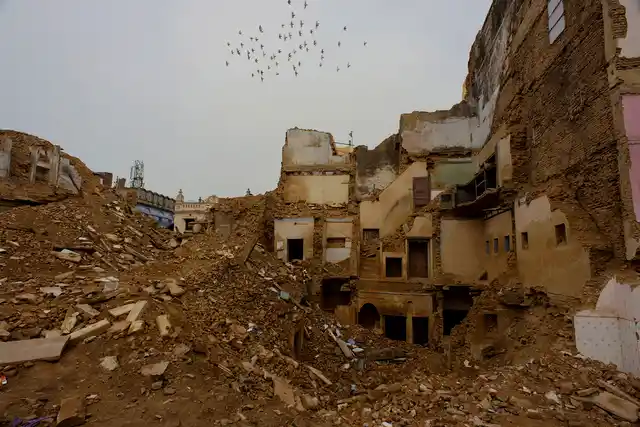 Houses are being demolished to materialise Narendra Modi’s pet project.