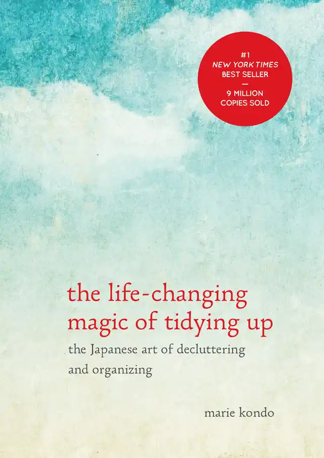 A copy of Kondo’s bestselling novel.