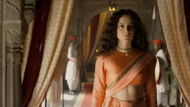 Kangana Ranaut in a still from <i>Manikarnika: The Queen of Jhansi</i>.