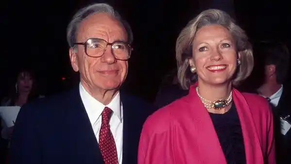 Rupert Murdoch and Anna Maria Torv