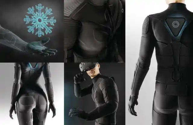 The Teslasuit comes with climate control technology.