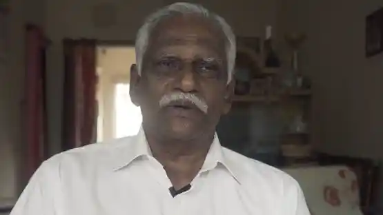 Simon Sundararaj at his home in Thanjavur.