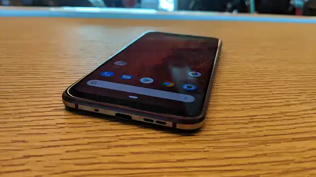 The Nokia 8.1 supports USB Type C and has a 3.5mm headphone jack. 
