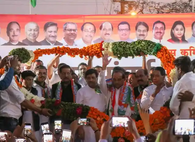 Congress leaders took the battle to the BJP in Nagpur.