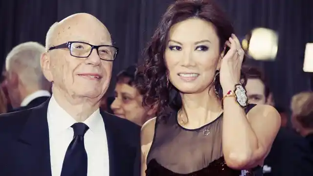 Rupert Murdoch and Wendi Deng