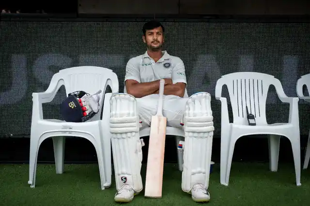 Mayank Agarwal played just two matches in this Test series and scored half-centuries in both.