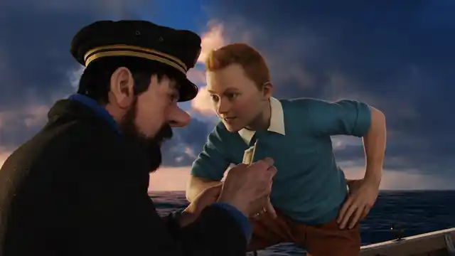 A still from <i>The Adventures of Tintin.</i>