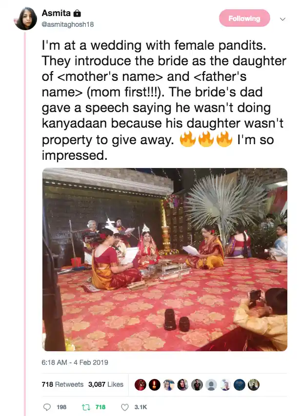 A user posted this picture from the said wedding which eventually went viral.