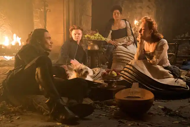Every scene of Mary with her handmaidens is delightful.