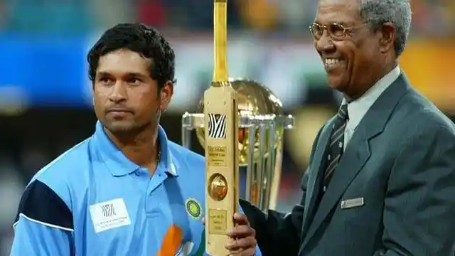 Sachin Tendulkar was named ‘Man of the Tournament’ for his 673 runs.