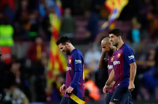 Barcelona have been held to draws in three of their last four matches heading into the first leg of their round of 16 tie at Lyon.