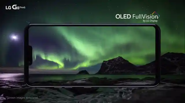 The LG V50 ThinQ comes with an OLED display.