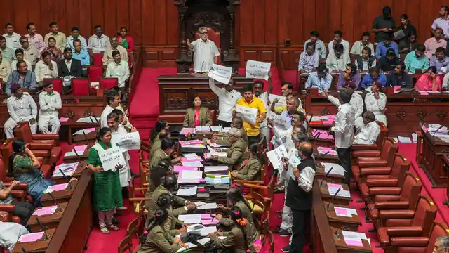 BJP stages a protest on Thursday.