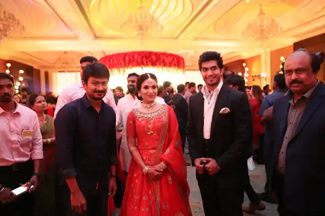 DMK President MK Stalin’s son Udhayanidhi Stalin graced the occasion.