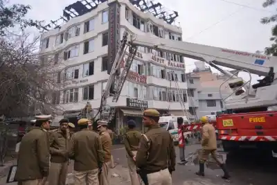 Nine people died and three injured in a major fire that broke out in Karol Bagh