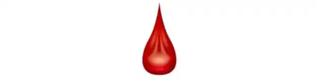 Here’s what the period emoji looks like. 