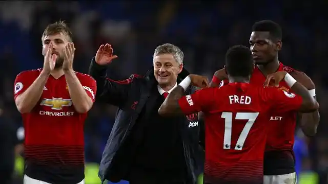 The decibel level has risen since Solskjaer’s arrival, even for humble opposition in Huddersfield, Bournemouth, Reading, Brighton and Burnley.