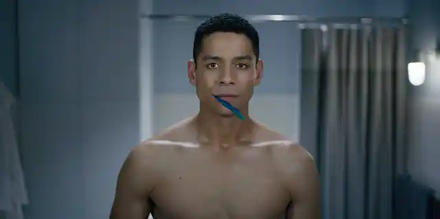 Charlie Barnett in a still from <i>Russian Doll</i>.